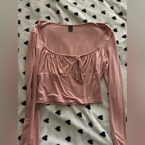 Large pink shein long sleeve